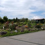 東御市　ヴィラデストワイナリーのお庭